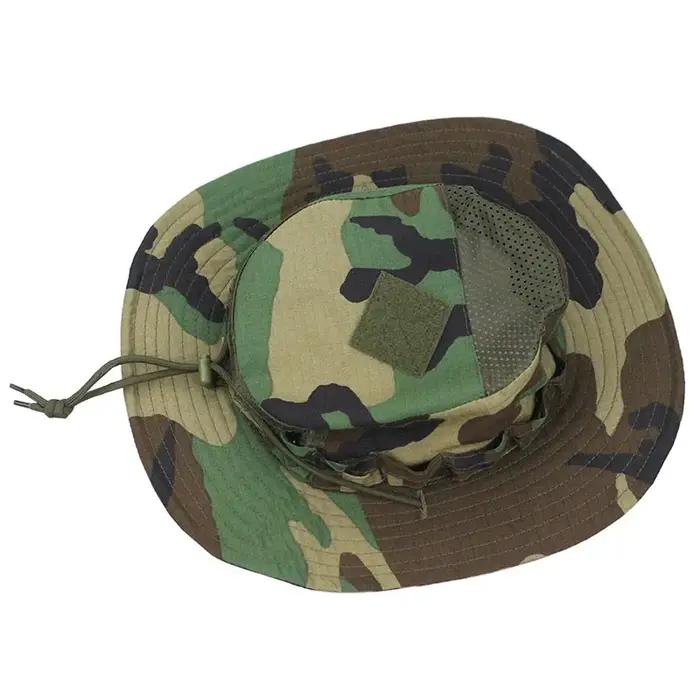 Chapeau tactique boonie camouflage - Protection solaire chasse randonnée pêche outdoor