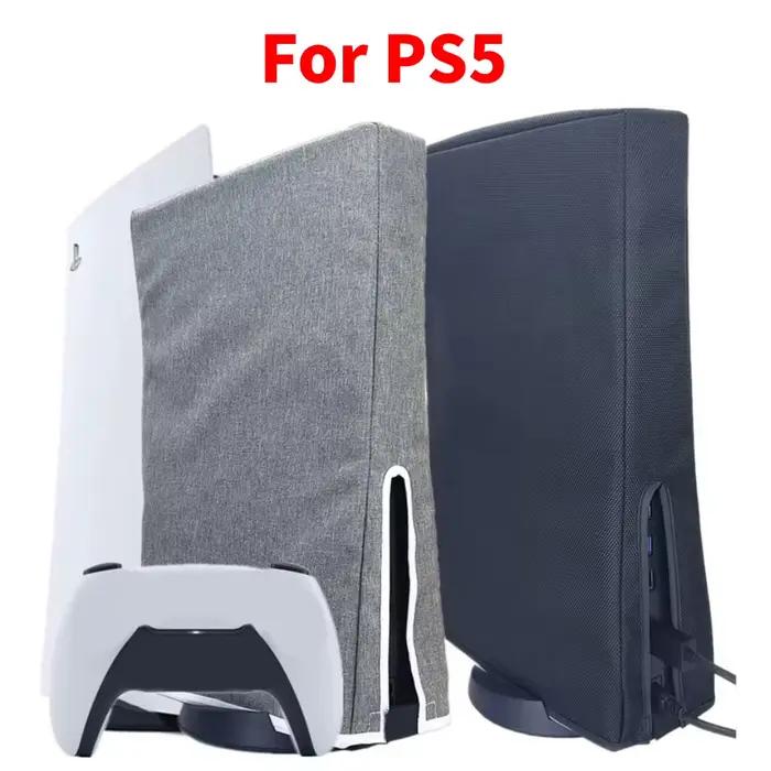 Housse de protection anti-poussière pour console de jeu PS5, étui de protection imperméable et anti-poussière, coque extérieure de protection pour PS5