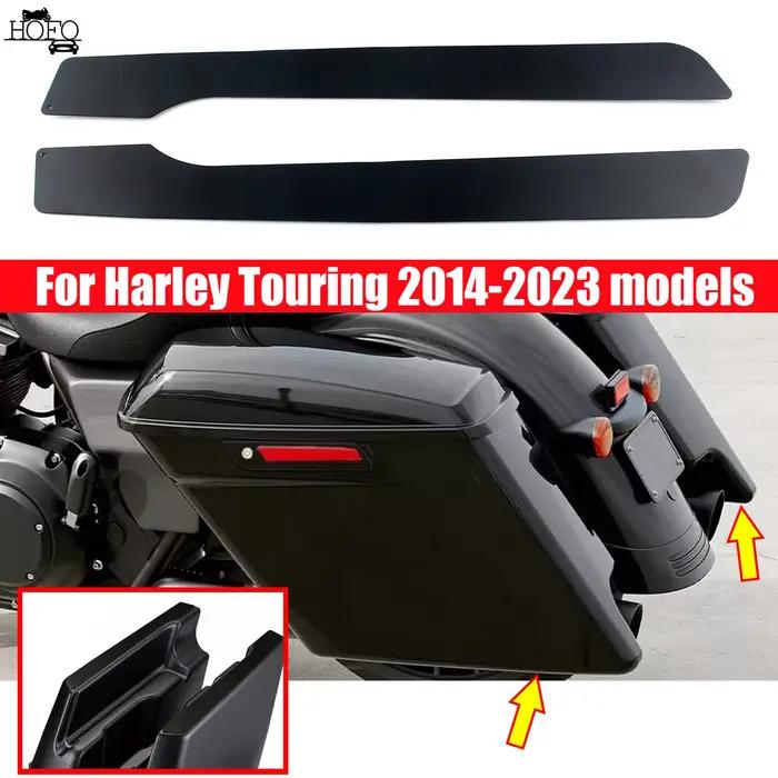 Sacoches de dégager noires, plaques de protection pour Harley 2014-2023 Electra Street foetal de Roa