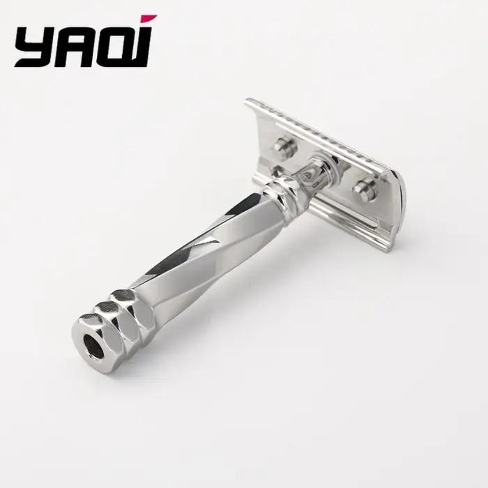 Rasoir de sécurité Yaqi Cerberus en acier inoxydable