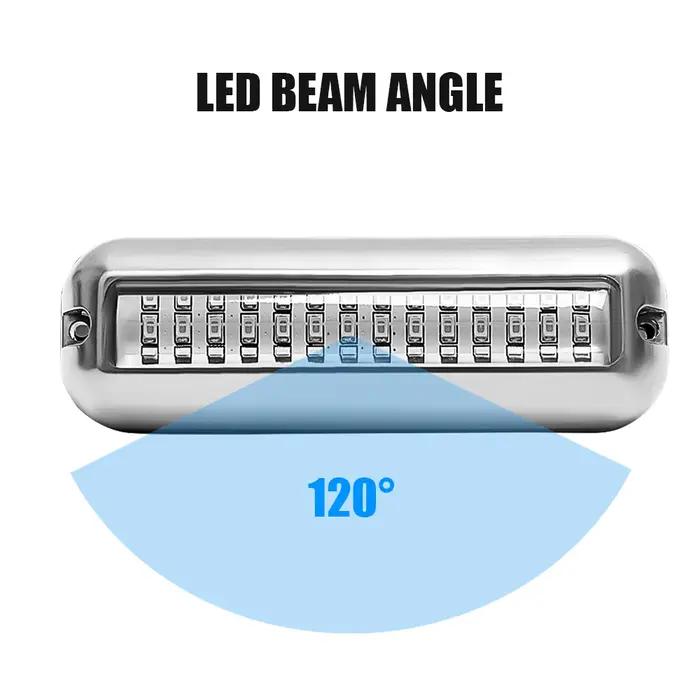 42 LED étanche bateau marin lumière LED ponton sous-marin tableau arrière lampe Yacht cabine pont fe