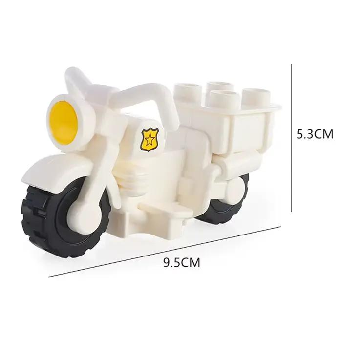 Blocs de construction en plastique ABS pour enfants de 3 à 12 ans compatibles avec Duplo pour stimuler l'imagination et la créativité occasions spéciales jouets constructifs