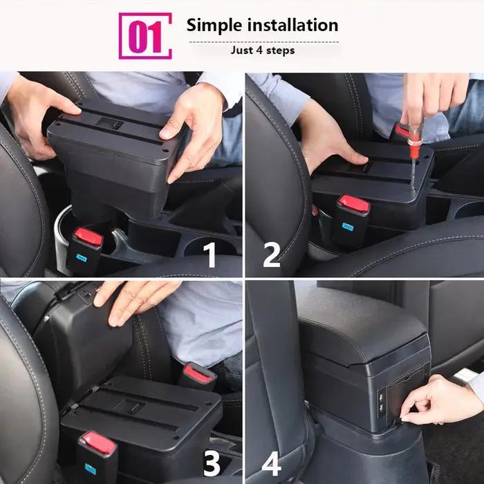 Boîte d'accoudoir pour Volkswagen UP, pour Skoda Citigo VW UP Seat Mii, boîte de rangement pour Cons