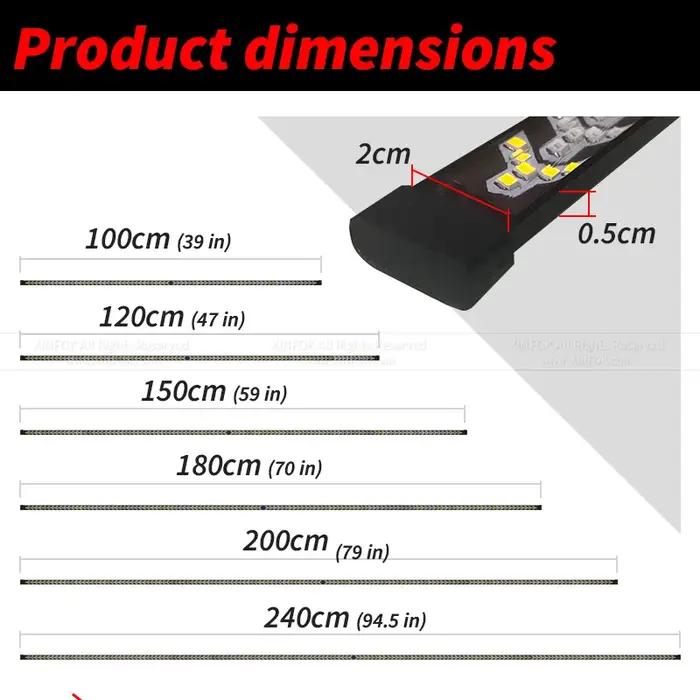 XINFOK Bar DC 12 24V rouge ambre pick-up clignotant camion Utes Bakkie conteneur Cargo Jeep RV SUV b