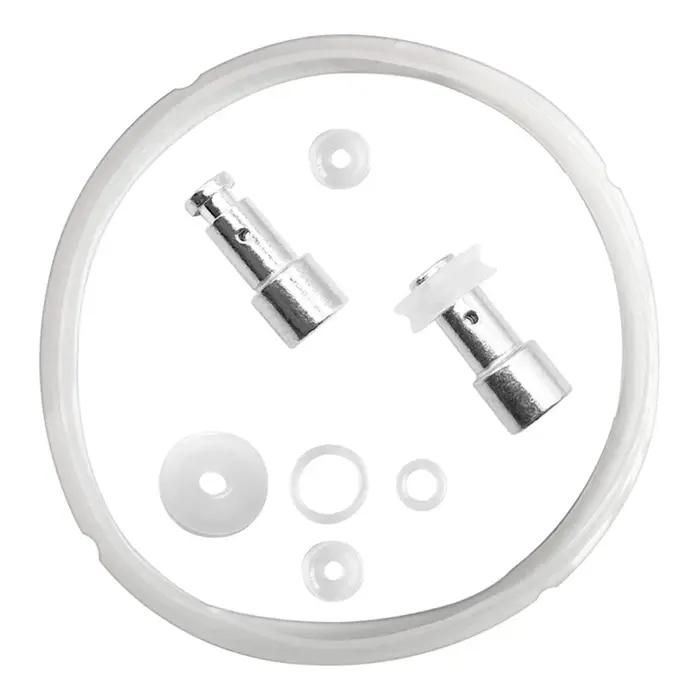 Ensemble de remplacement universel pour autocuiseurs, flotteurs et bancs, joint en silicone transpar