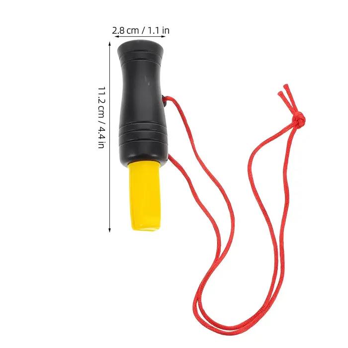 Sifflet appel canard plastique forme bec - Léger pour chasse camping survie équipement outdoor