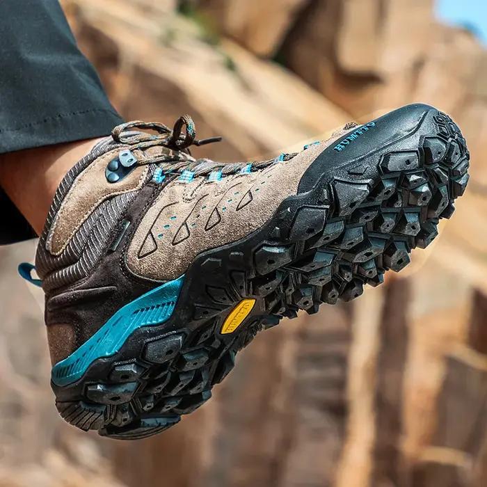 HUMTTO chaussures de randonnée imperméables hommes baskets d'extérieur pour hommes 2021 cuir femmes