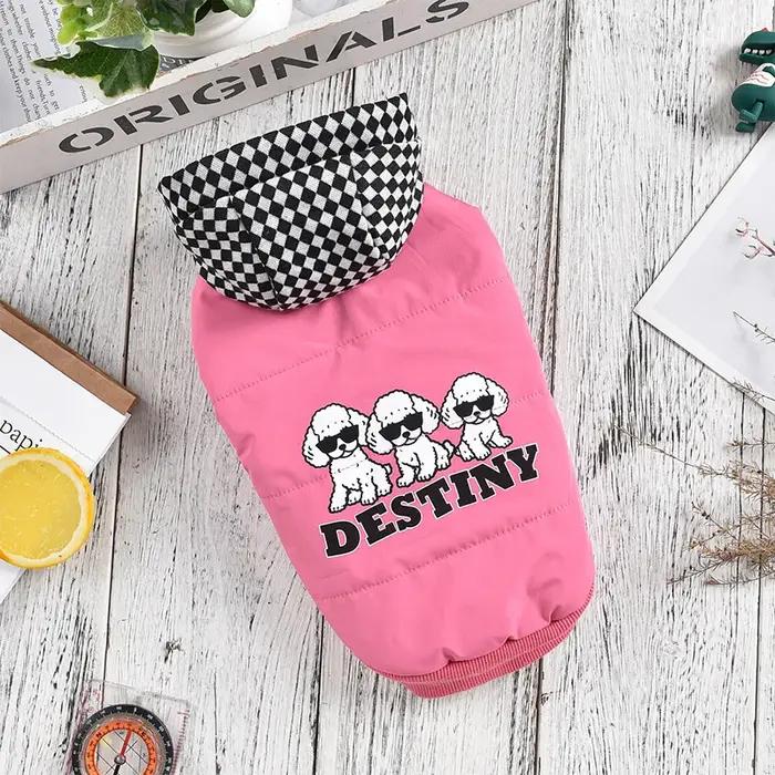Costumes Cool pour chiens caniche XXL 4XL, petit et moyen chiot, vêtements pour animaux de compagnie, coupe-vent, tenue polaire, rose, vert, fournitures pour chats