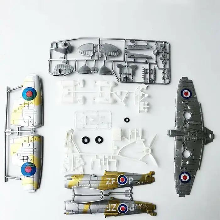 Modèle d'avion Spitfire de la Seconde Guerre mondiale 1/48 pour collectionneurs et amateurs d'histoire occasions spéciales