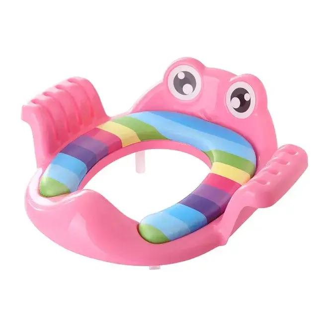 Bébé enfant pot toilette formateur siège escabeau échelle réglable chaise de formation confortable dessin animé mignon