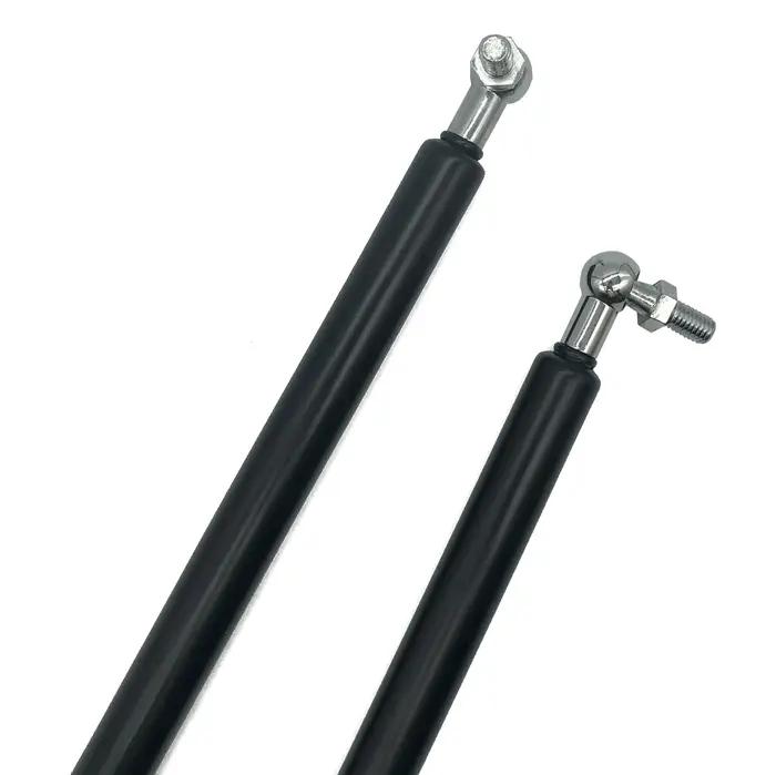 Couvercle de moteur avant de voiture, 2 pièces, capot, entretoises à gaz, tiges de Support de levage