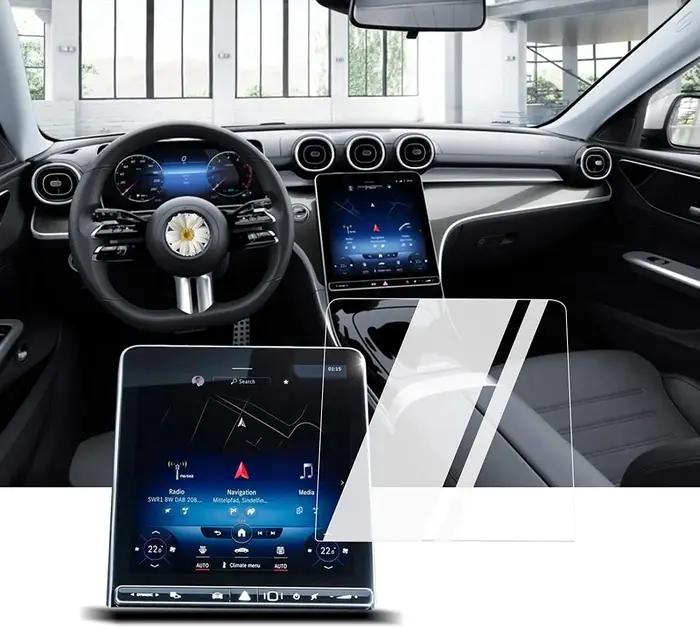 Verre trempé pour Mercedes Benz classe C C C250 C300 W206, Film de protection pour écran tactile et