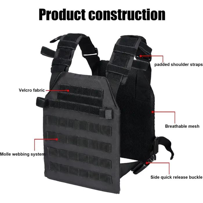 LQARMY Gilet lesté pour hommes et femmes Gilets de musculation réglables pour entraînement de force