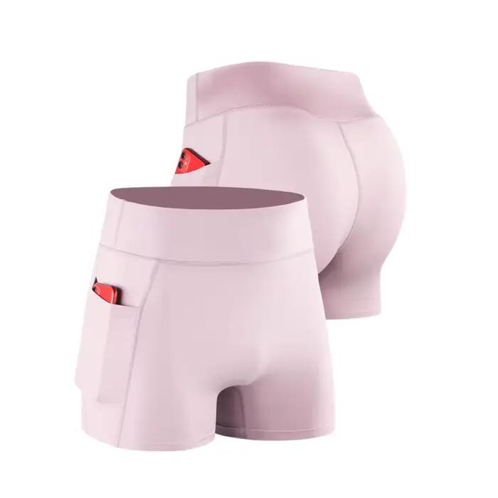 Short de Sport basique à séchage rapide pour hommes, couleur unie, respirant, évacuant l'humidité, B