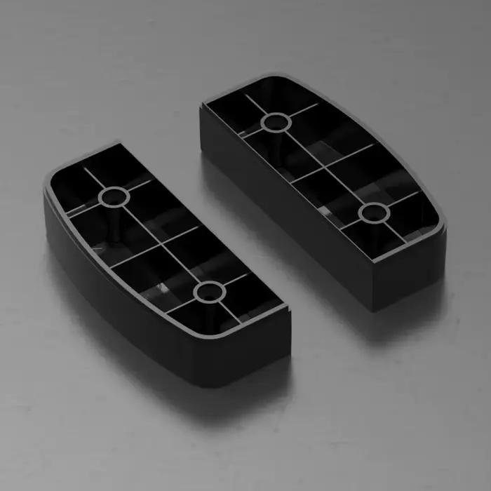 Pédales de fitness, mini stepper pour musculation, réglables, antidérapantes, stable, capacité de charge de 200 kg, équipement d'entraînement pour la maison