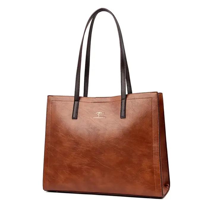 Sac à main Vintage en cuir Pu