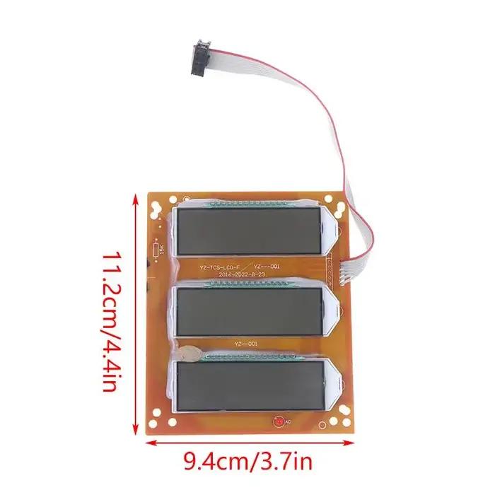 Balance électronique LCD LED exceptionnelle ; Écran numérique à plateforme avec circuit intégré.