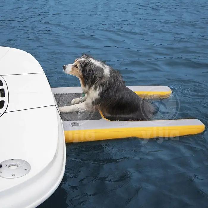 Flotteur Portable pour animaux de compagnie, piscine gonflable pour chiens, pliable et antidérapant