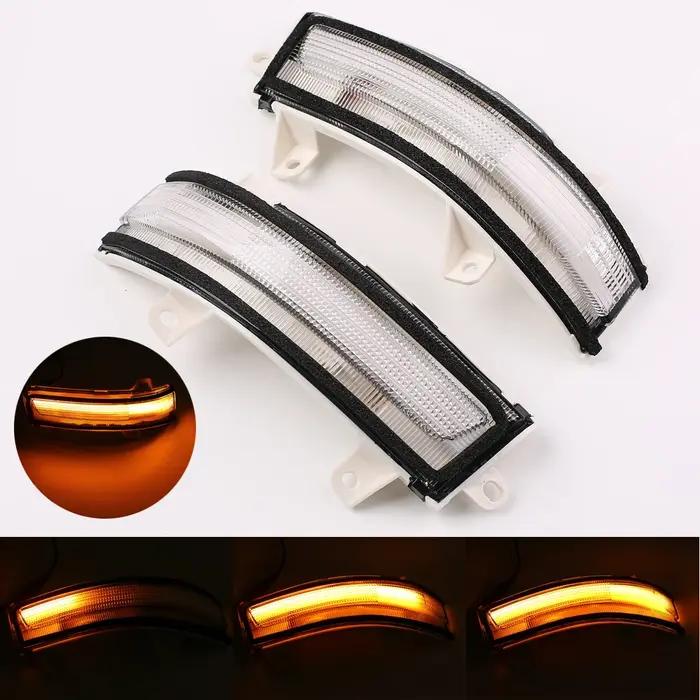 Clignotant d'eau courante pour rétroviseur latéral, clignotant dynamique LED pour Honda Civic 9th Ja