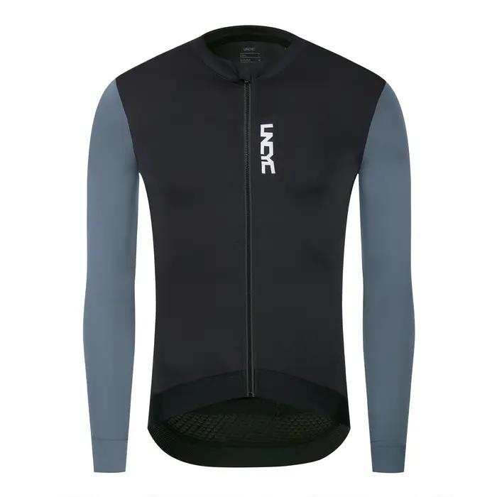 YKYWBIKE maillot de cyclisme pour hommes printemps à manches longues chemise de vélo de route complète