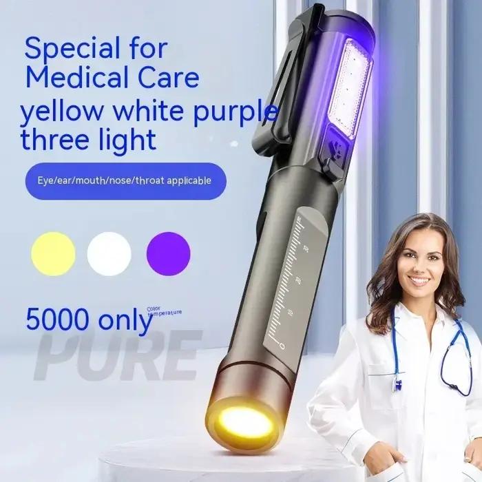Stylo médical professionnel lumière pratique lampe de poche LED Rechargeable premiers secours médeci