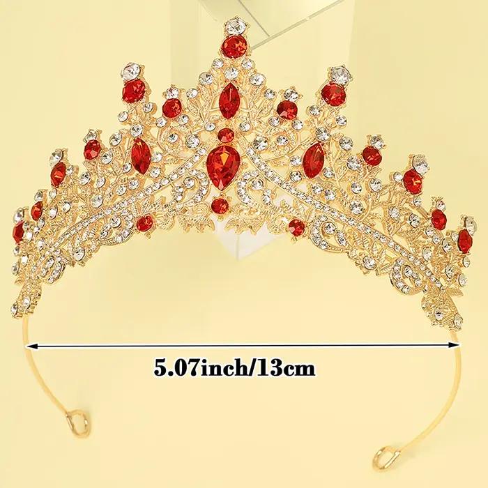 1 pièce de bandeau couronne multicolore adapté aux filles à porter lors des fêtes d'anniversaire et