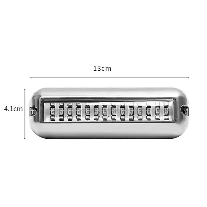 42 LED étanche bateau marin lumière LED ponton sous-marin tableau arrière lampe Yacht cabine pont fe