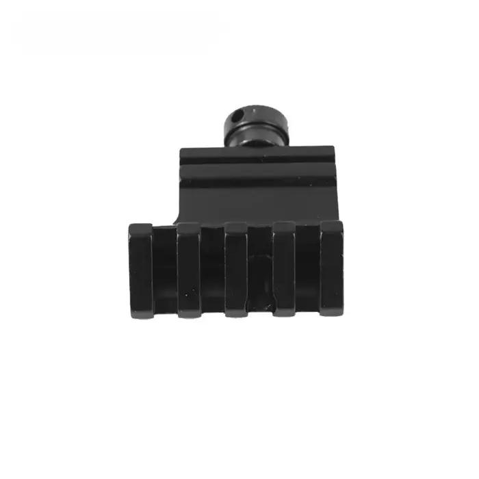 Rail tactique 4 fentes 45 degrés en aluminium alliage 6061 pour installation de lasers, lampes de poche et vues à points rouges sur fusil chasse occcasions spéciales