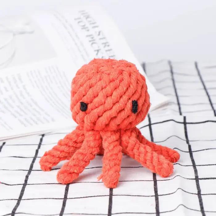 Corde de morsure en polaire pour chiens jouet en peluche pour animaux de compagnie blanc rouge noir vert occaions spéciales jeu entraînement hygiène dentaire