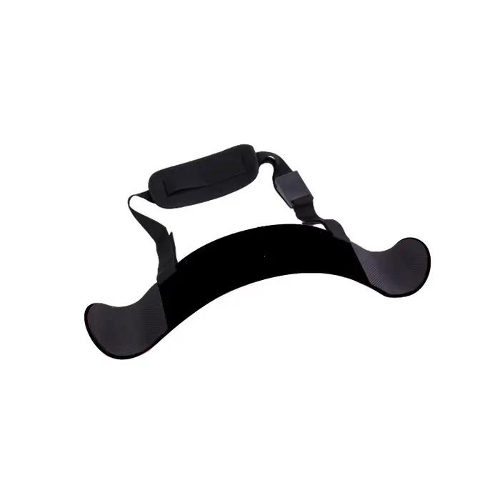 Arm Blaster réglable en aluminium pour musculation