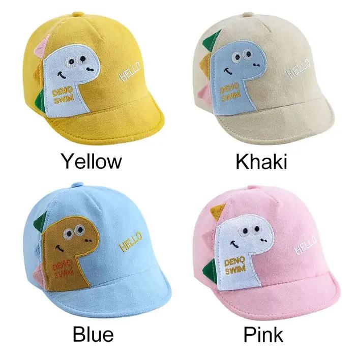 Casquette de Baseball en Maille pour Enfant, Chapeau de Soleil, Dessin Animé Dinosaure, pour l'Extér