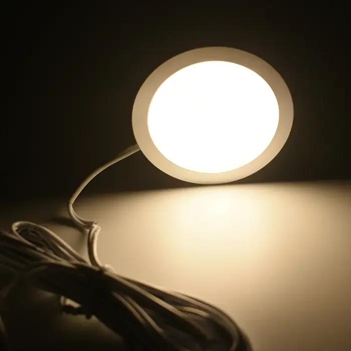 En gros 12 V LED sous armoire lumière avec 2 m fil placard armoire plafond lampe de nuit pour cuisin
