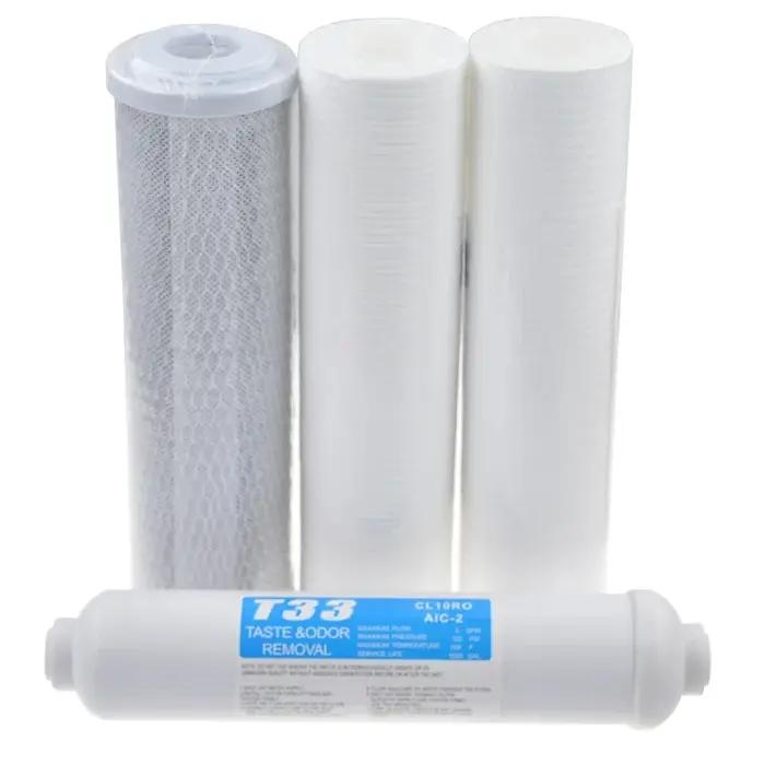 ATWelasticity-Filtre à charbon CTO et système d'osmose des barrage, traitement de l'eau UF, coton PP