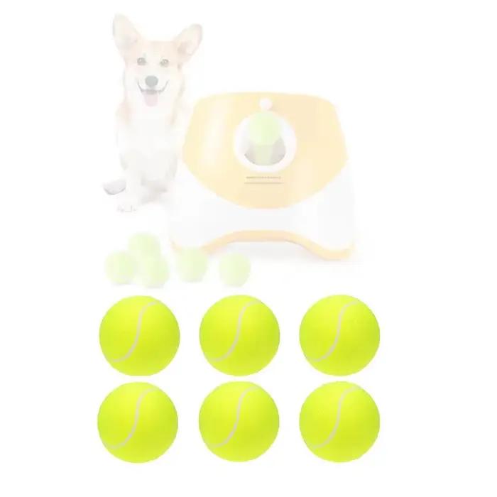 Balles de tennis pour chiens polaire 2 pouces compatibles avec lancementeurs automatiques pour petits chiens entraînement jeuextérieur occasions spéciales