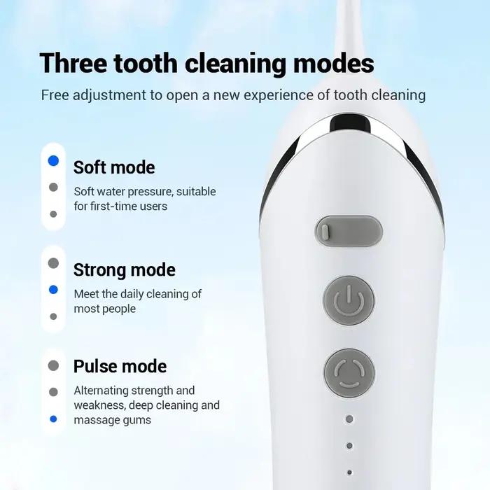 YOUPIN irrigateur Oral eau Flosser électrique blanchiment dentaire USB Rechargeable soins des genciv