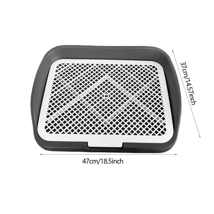 Pot de formation pour chien bac à litière antidérapant pour chiens petites et moyennes tailles usage intérieur salon maison dortoir cadeau pour amoureux des animaux de compagnie