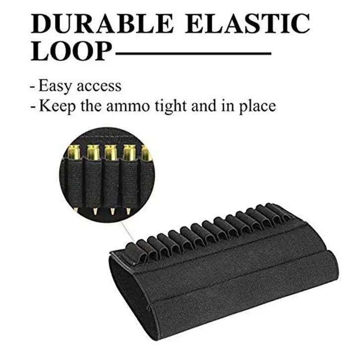 14 porte-munitions cartouche tir pistolet coque Magazine pour 5.56mm.22/.223.204 porte-coque pistolet chasse bout à bout support