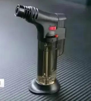 JOBON chaud créatif Double feu torche à gaz briquet Jet flamme commutation flamme nue interrupteur d
