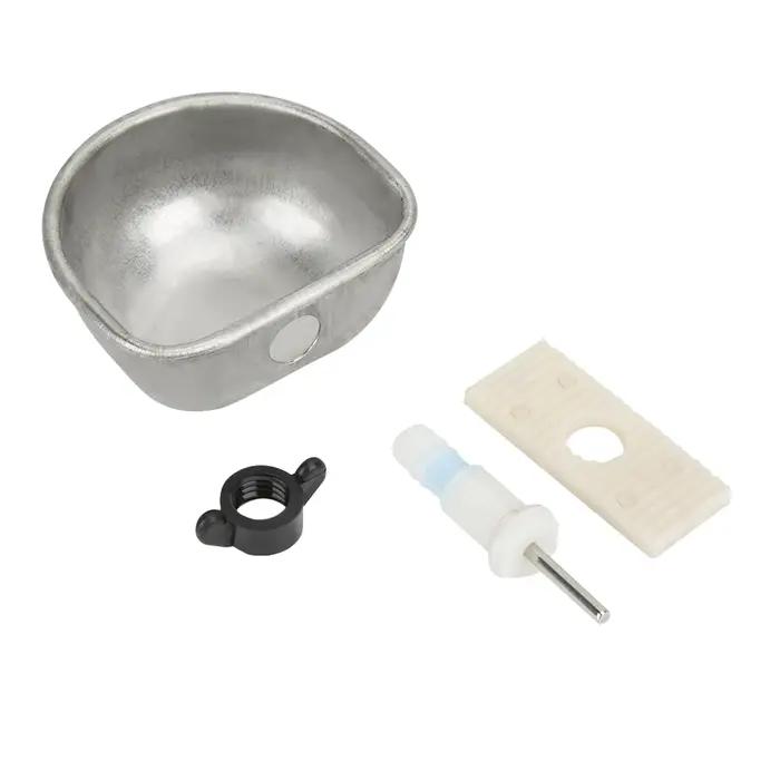 Abreuvoirs anti-rayures en acier inoxydable pour lapins 10 pièces alimentation de ferme durable hygiène animaux de ferme occasions spéciales