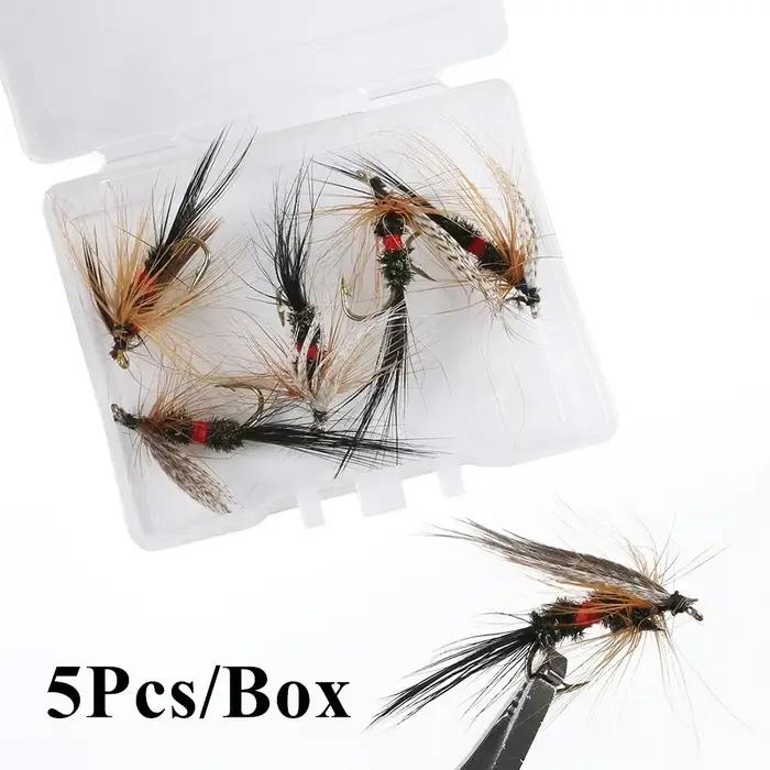 5/10/20 pièces appâts d'insectes artificiels mouches leurres de pêche à la mouche appât libellule
