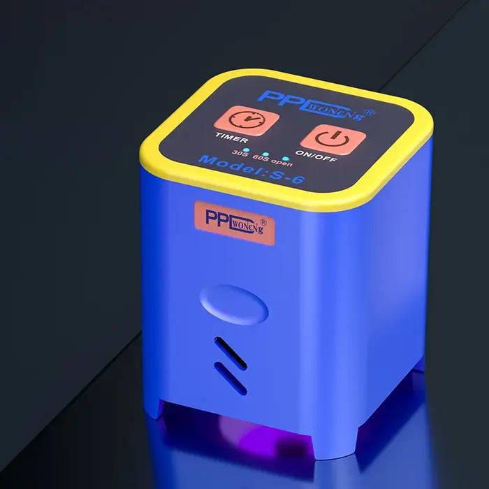 Lampe à polymérisation UV intelligente PPD, huile verte, lumière à polymérisation rapide pour téléph