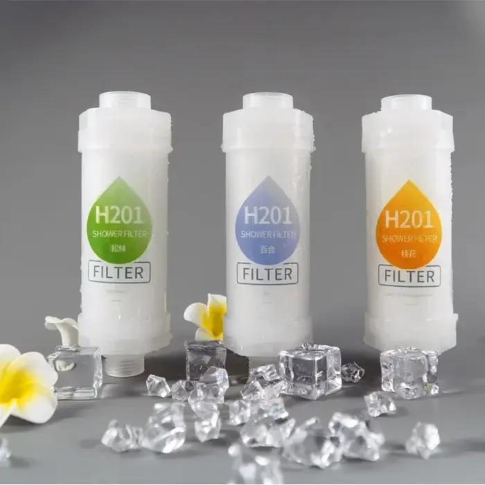 Filtre pour pommeau de douche parfumé