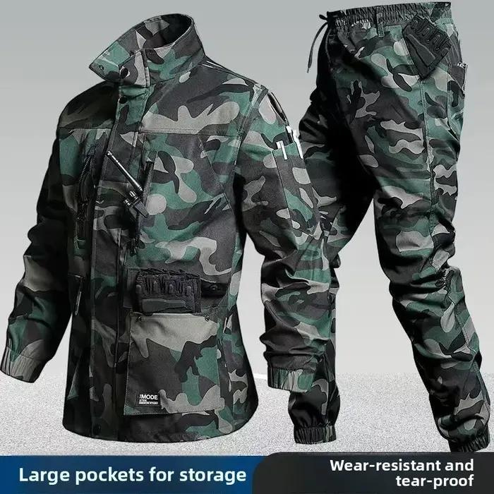 Ensemble de vêtements de travail de Camouflage épais