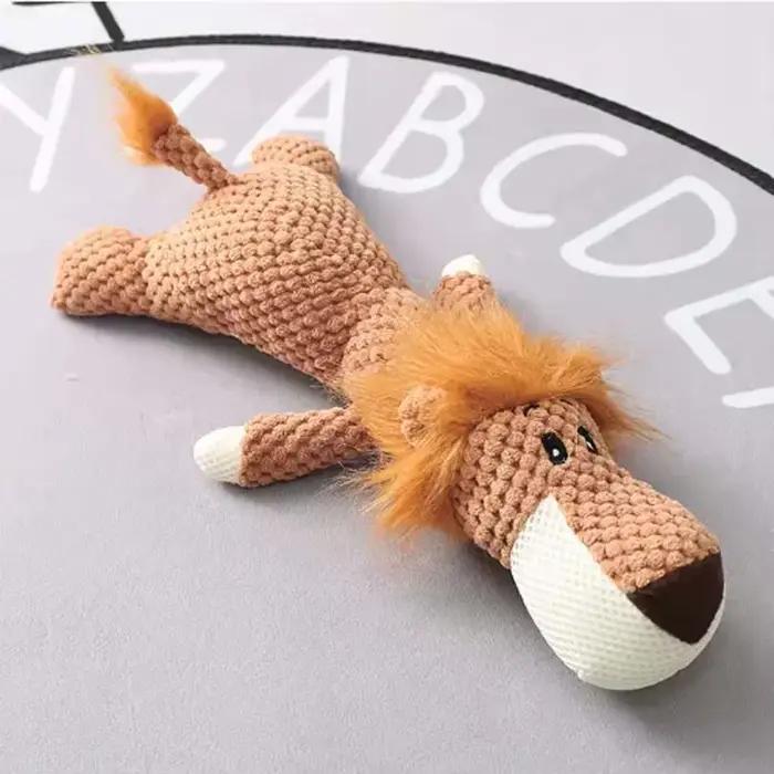 Jouets pour chiens de compagnie 2025 pour grands chiens, peluche mignonne, jouet à couiner en polair