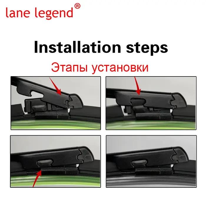 Lames d'essuie-glace de voiture pour Geely Tugella FY11, accessoires de voiture, pare-brise avant, b