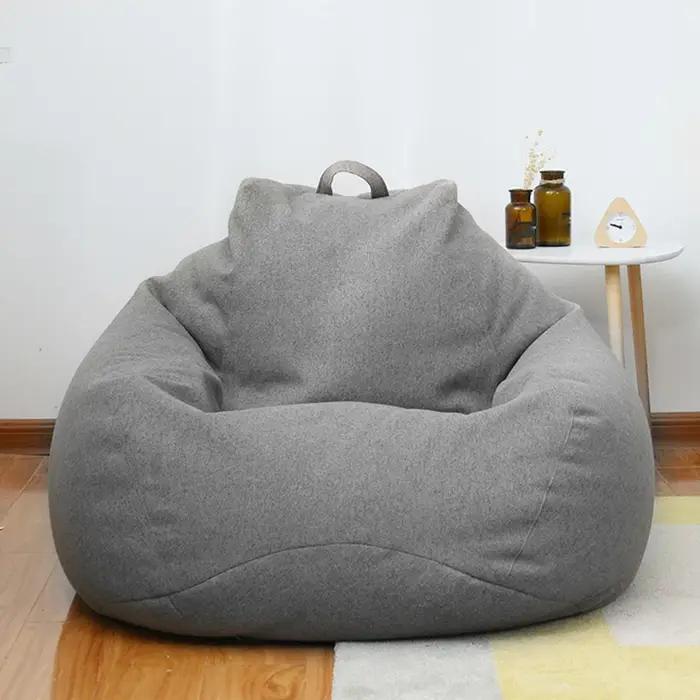 Grand pouf paresseux siège chaise housse de canapé canapé doux moelleux respirant adulte enfant Tata