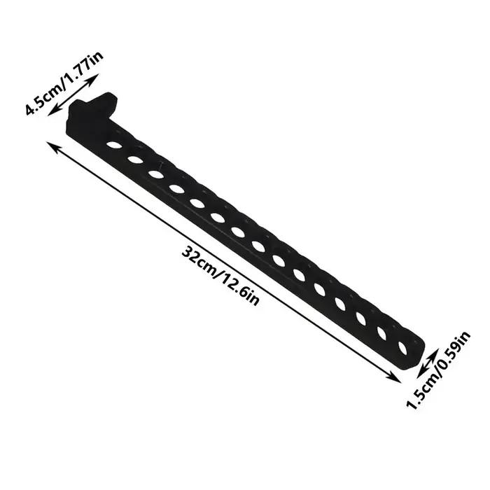 Porte-vêtements amovible pour rail de caravane