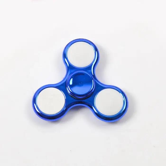 Fidget Spinner lumineux à lumière LED créative, 6 couleurs, changements de main, Golw dans la nuit,