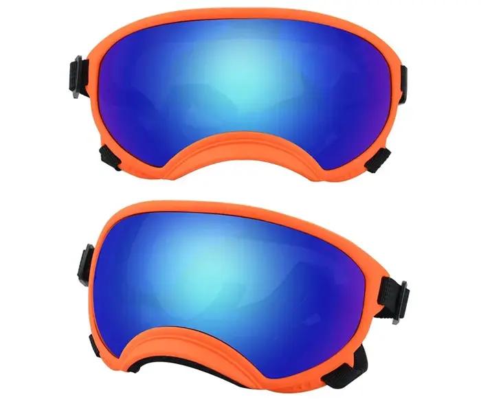 Lunettes de soleil réglables en TPU pour chiens protection UV400 occasions spéciales cadeaux pour animaux de compagnie外出时保护爱宠的眼睛,选择这些TPU材质的可调节太阳镜,让它们在户外活动时也能保持最佳状态。无论是散步、滑雪还是森林漫步,这些眼镜都是宠物的理想伴侣,同时也是送礼的绝佳选择。
