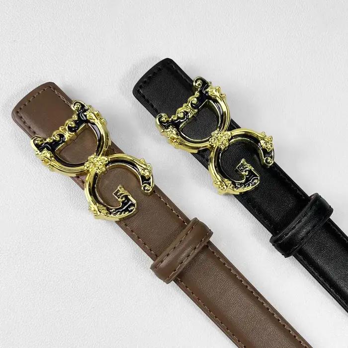 Ceinture classique simple pour femme, ceinture extensible grande taille pour robes et jeans, style c